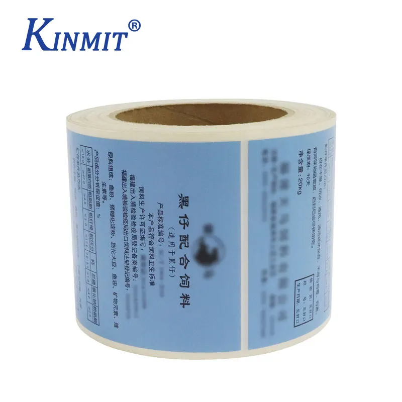 High Quality Custom Self Adhesive Vinyl Stickers Labels Custom Labels on A Roll Printing Labels