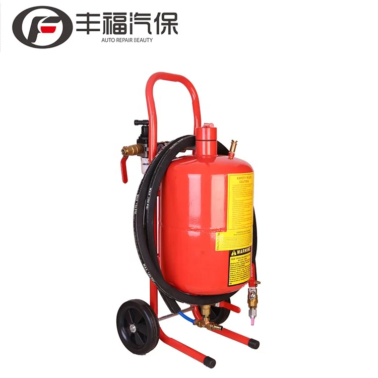 Vacuum sand blaster dustless portable sand blaster machine