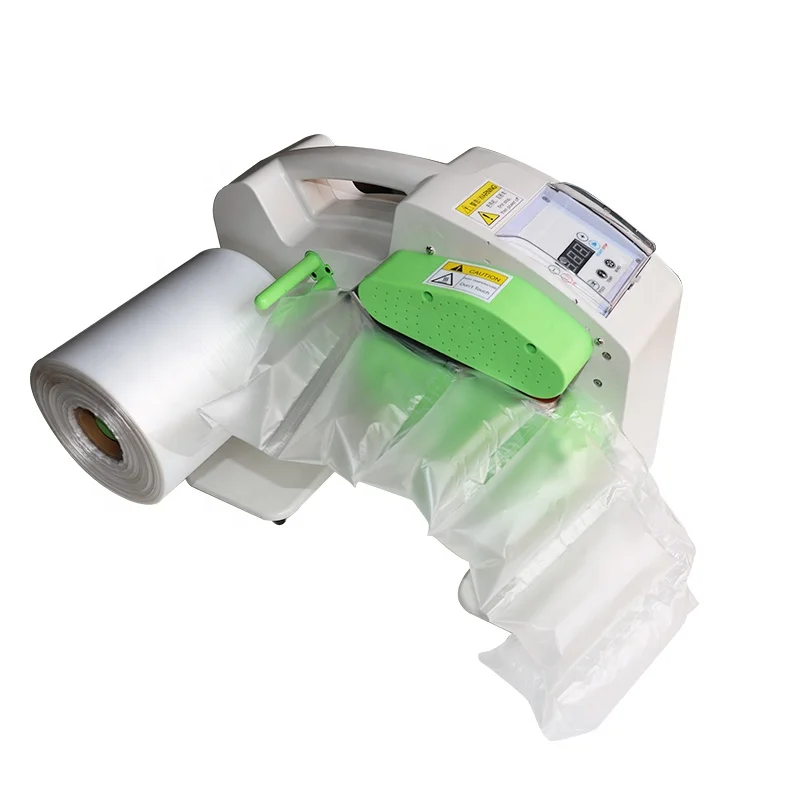 Protective Air Pillow Packaging Film System Air Bubble Cushion Wrap Packing Machine