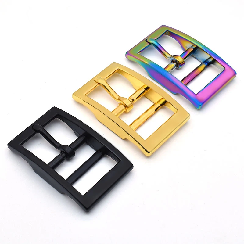 Wholesale 15/20/25mm bag shoulder strap buckle hardware leather accessories hardware zinc alloy metal buckle with double bar