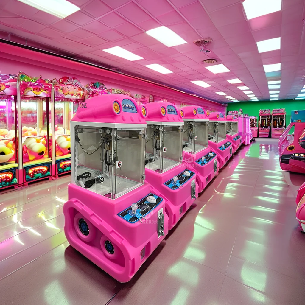 Cheap Doll Toy Machine Playground Arcade Game Center Crane Claw Machine Coin Operated Mini Claw Crane Machine For Sale