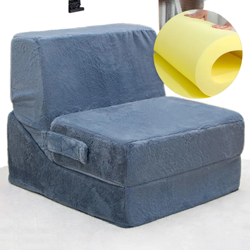 2 Seat Small Single Japanese Multifunctional Minimalist Divan Big Out  Kids Chair Living Room Space Saving Foldable  Bed Sofa