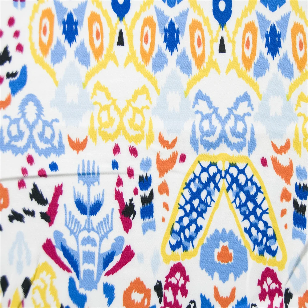 NEW DESIGN FANCY FOUR WAY STRETCH WOVEN 97%POLY 3%SPANDEX FABRIC