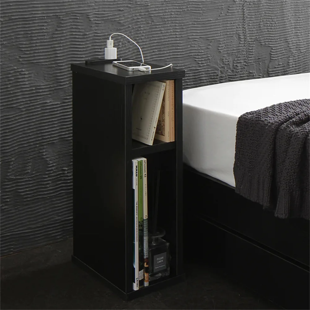 New Design night stand bedside table Unit Cabinet night stand wooden bedside table