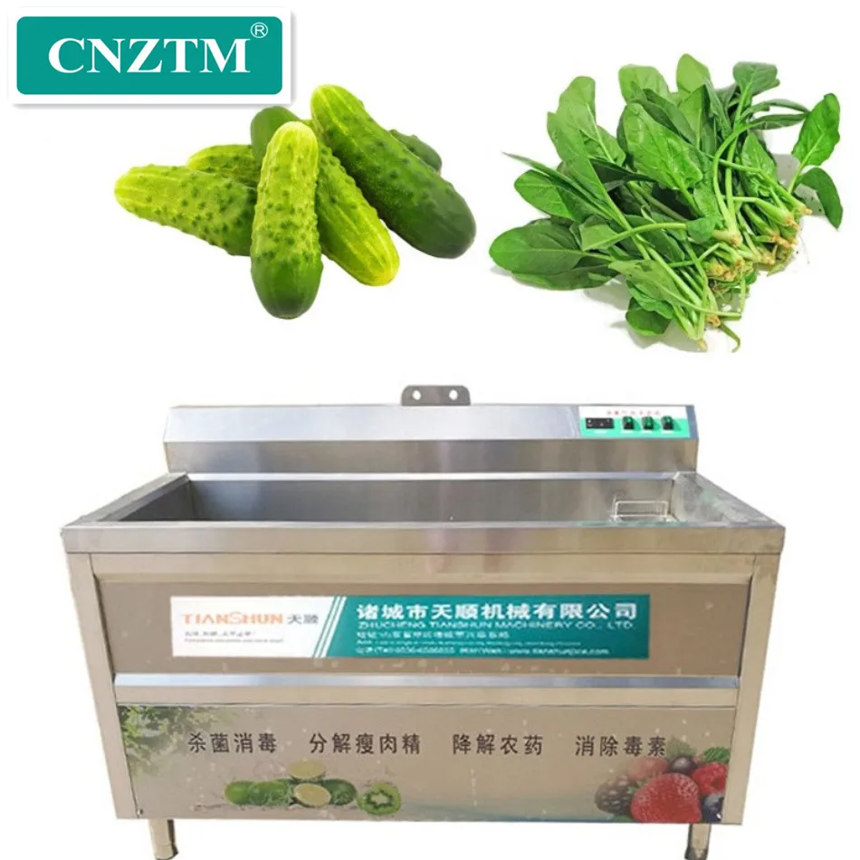 Fruit Vegetable Washer Washing Machine For Restaurant tomato strawberry cleaning machine