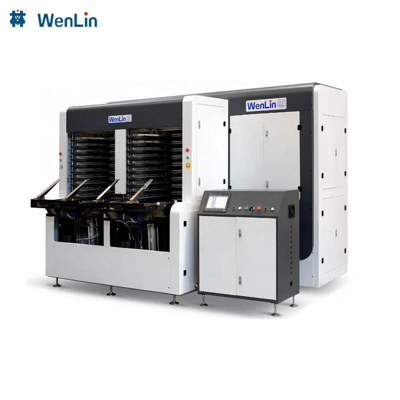 Good quality 2021 auto transfer laminator wenlin new design plastic pvc card lamination machine pc pvc sheet heat press machine (1600377351677)
