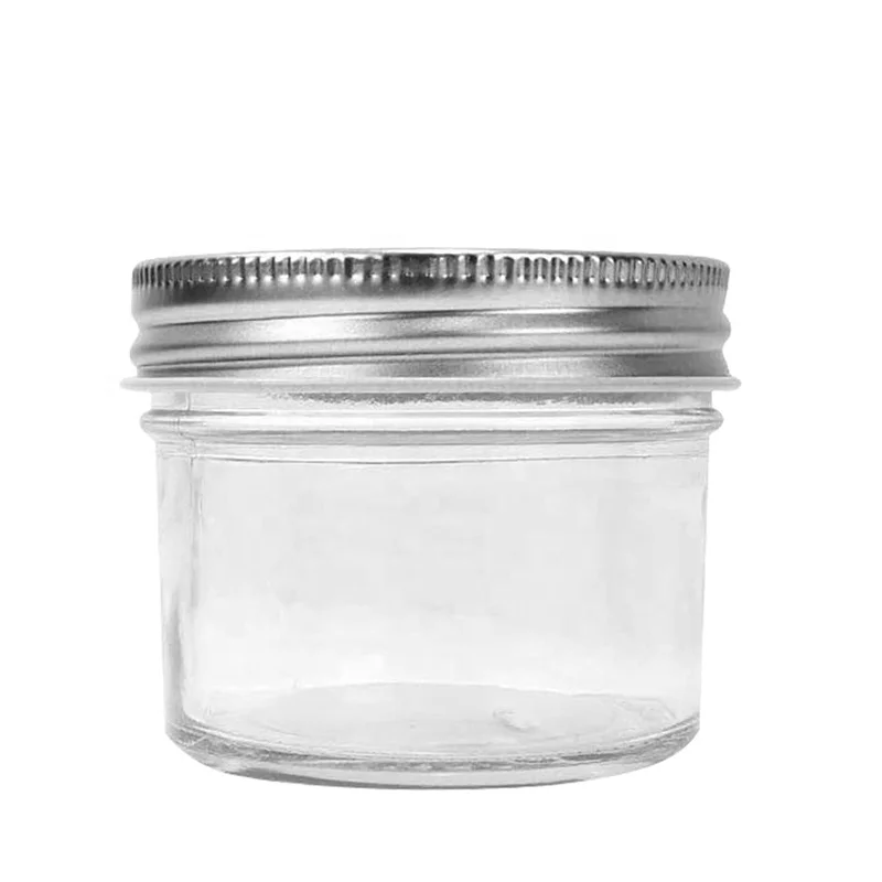 Wholesale custom 4 oz mason jar small mason jar 4 oz glass jars with lids
