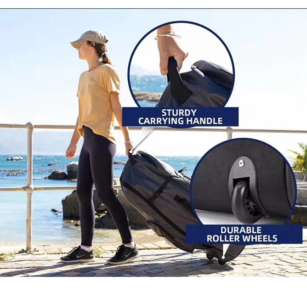 Paddleboard backpack Multifunctional Wheeled Stand Up Paddleboards Bag SUP bag