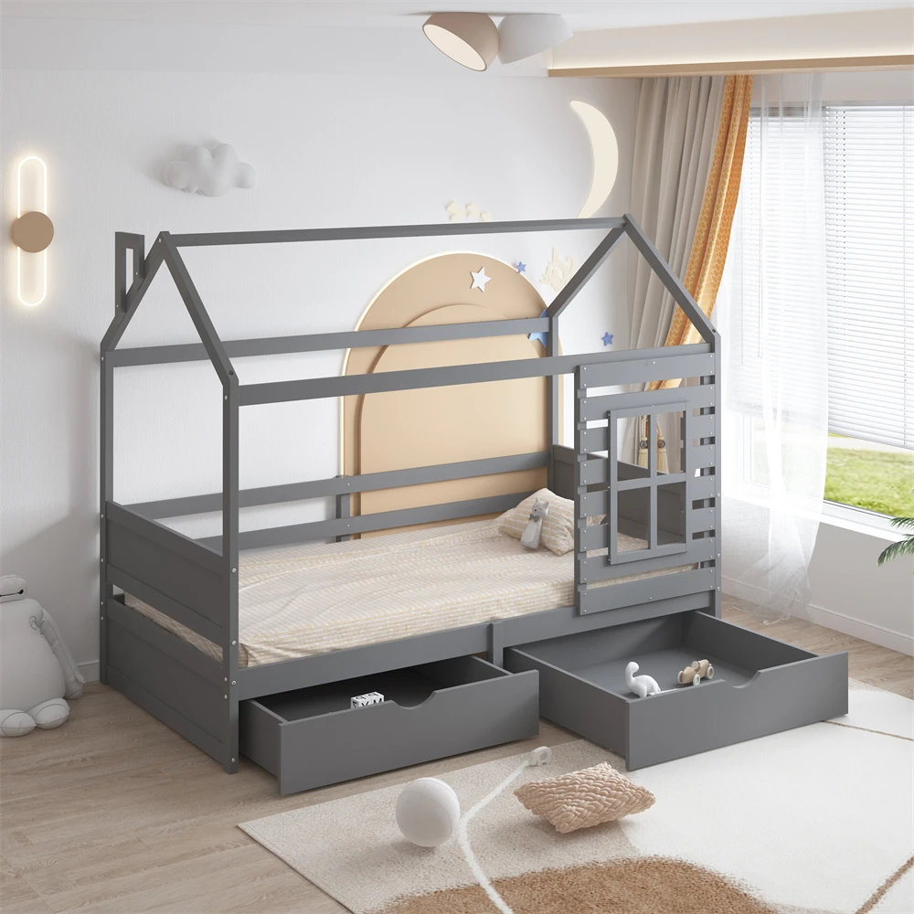Wholesale Wooden Children Beds /Children Bed Luxury /Cheap Wooden Kids Beds with Storage
