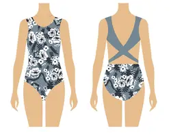 Classic mystique tank leotard competition gymnastics leotard training dancewear