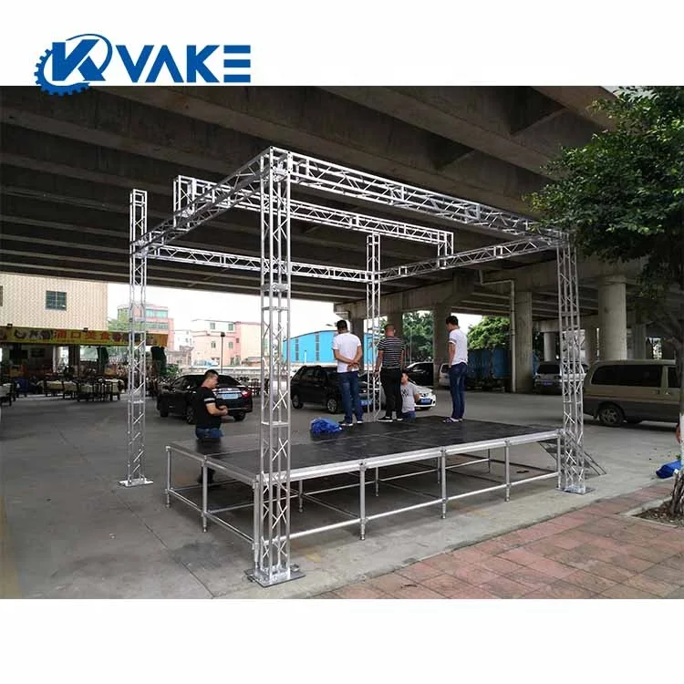 Hoist Lift 1500KG Hang Weight PA Part Speaker Truss Tower Church Use Truss Tower Design Aluminum Truss