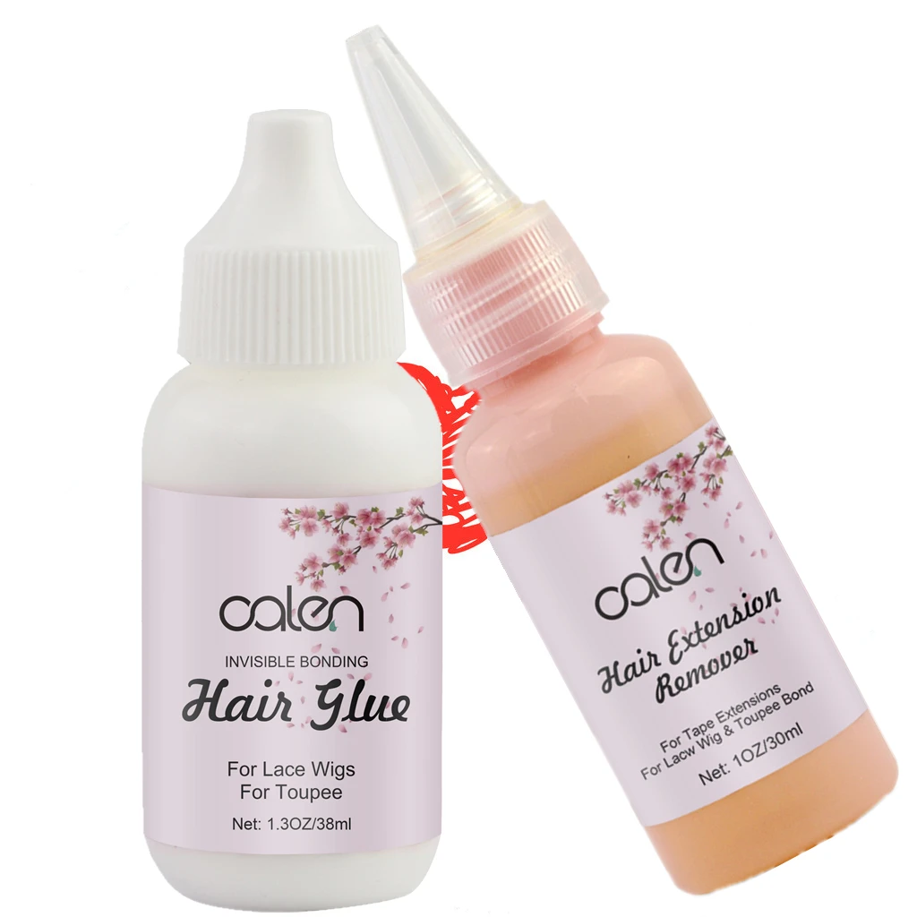 Private Label Lace Wig Glue WaterProof Wig Bonding Glue Invisible Adhesive With Remover For Lace Wig Adhesives