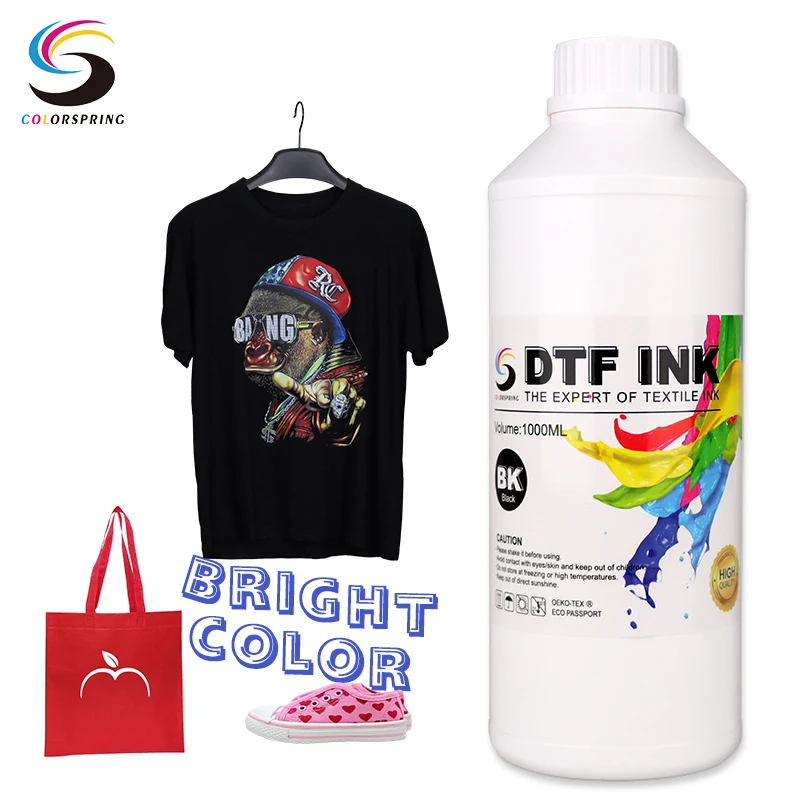 Leaf dtf ink 1000ml new hot a2 a3 small dtf printer pet film white ink