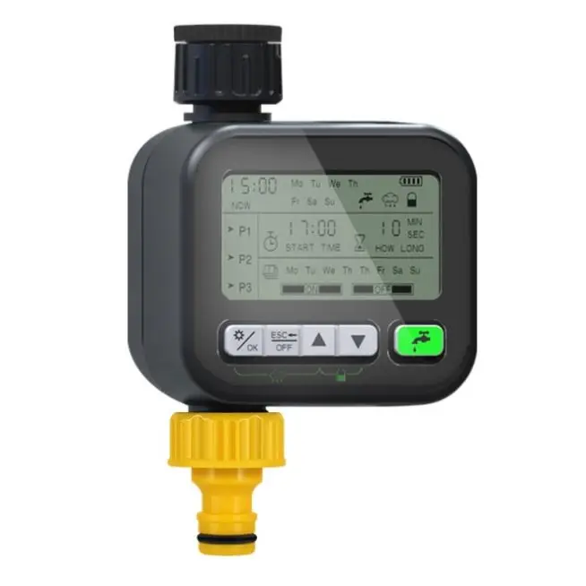 New Arrive Garden Watering System Automatic Irrigation Water Timer With Rain Delay Function