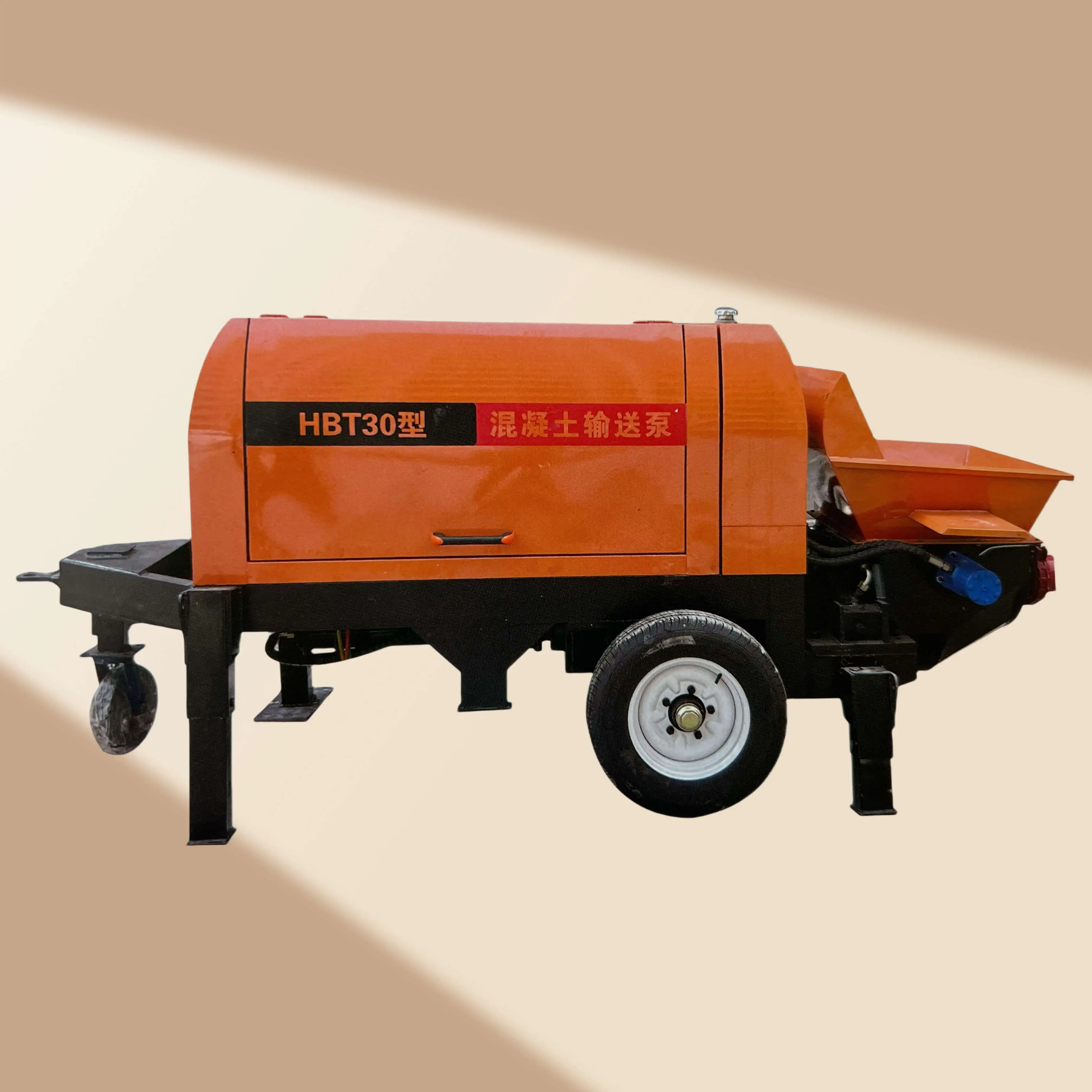 Factory Diesel Concrete Pump In Construction Concrete Pump Truck Concrete Pumping Machine