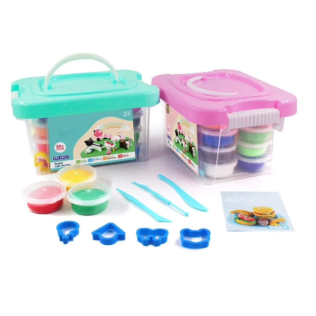 Akiaco play dough gift set kids non toxic play dough for kids play dough