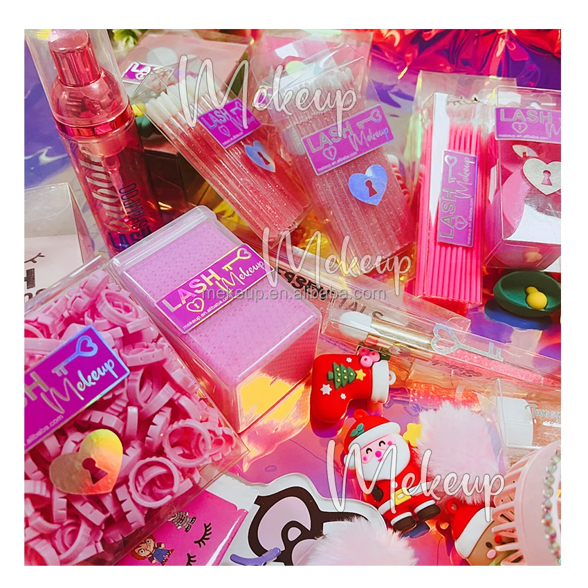 Custom Practice Diy Lash Extension Kit Eye Lash Starter Kit Eyelash Tools Private Label Extension Eyelash Kit