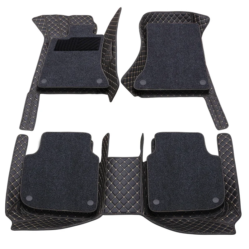 Car floor mats for toyota 4runner lc prado 150 prius volkswagen caddy golf tpe vw passat b6 winter honda civic 2016