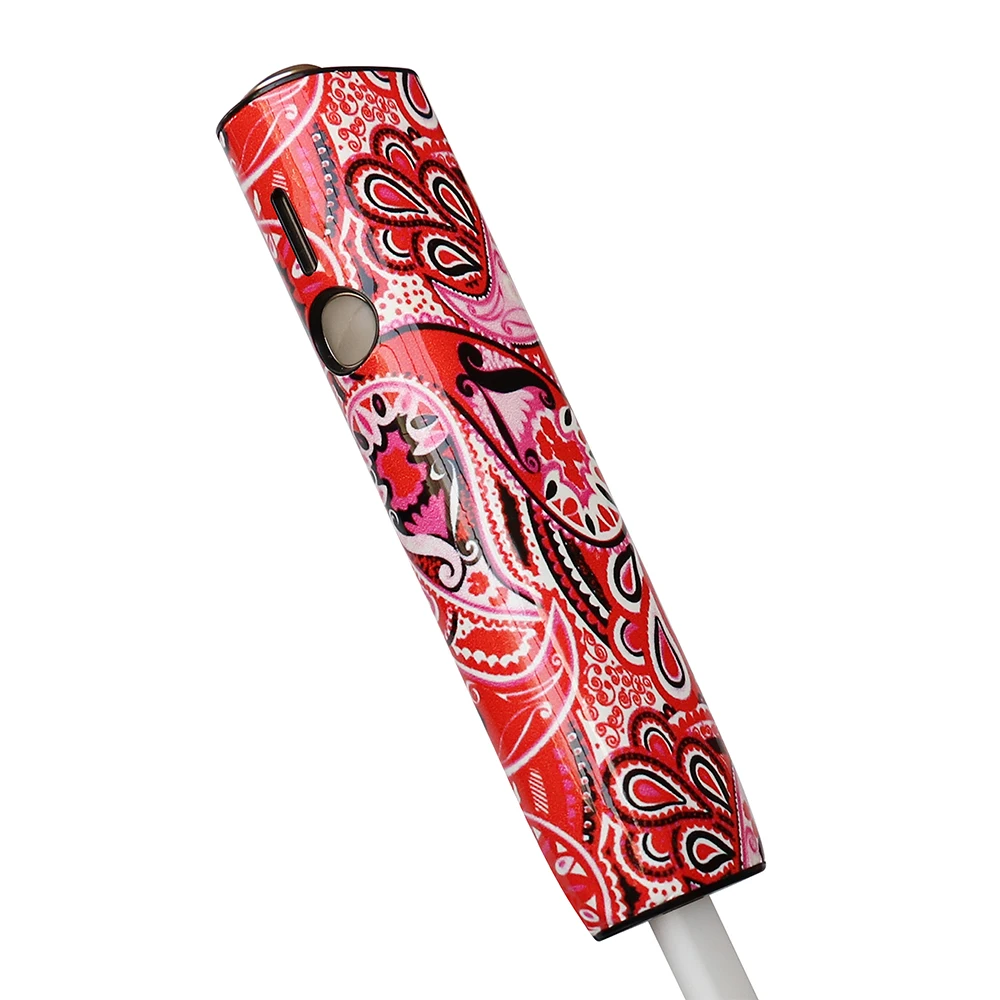 4 Colors Flower PU Leather Case for Iqos iluma One Cover Portable Cigarette Smoking Cases