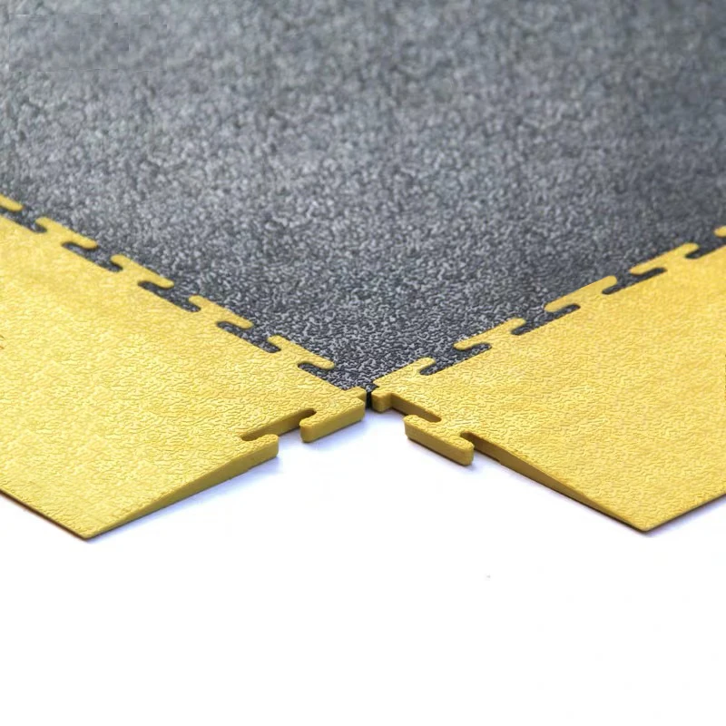 vinyl floor tiles plastic pvc floor joint flooring removable for car showroom