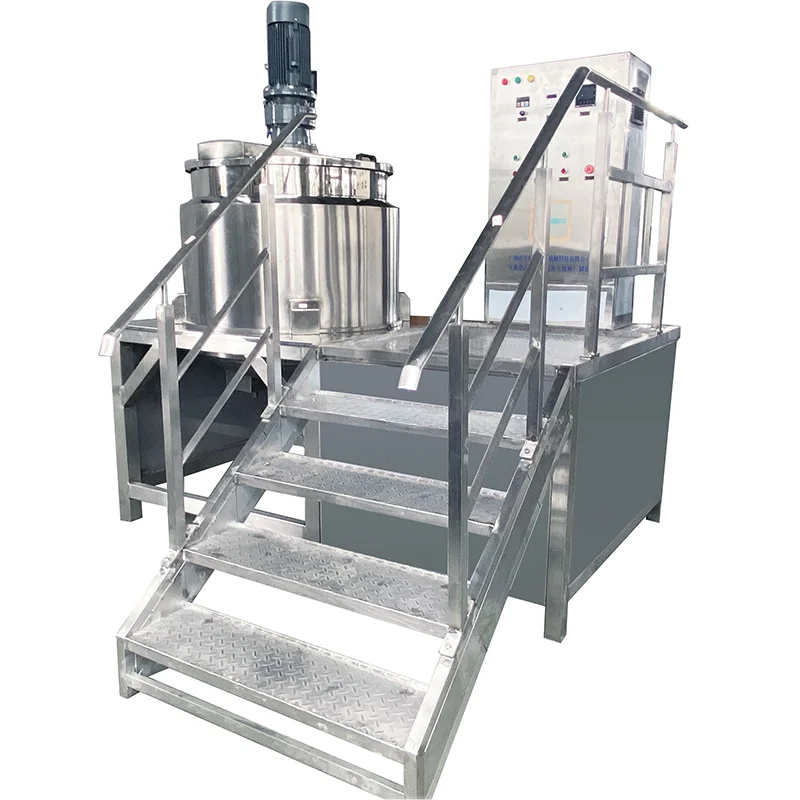 GMP Standard Liquid Detergent Making Machine Cosmetic Lotion Shampoo Liquid Soap Making Machine Blending Tank Mixing Mixer