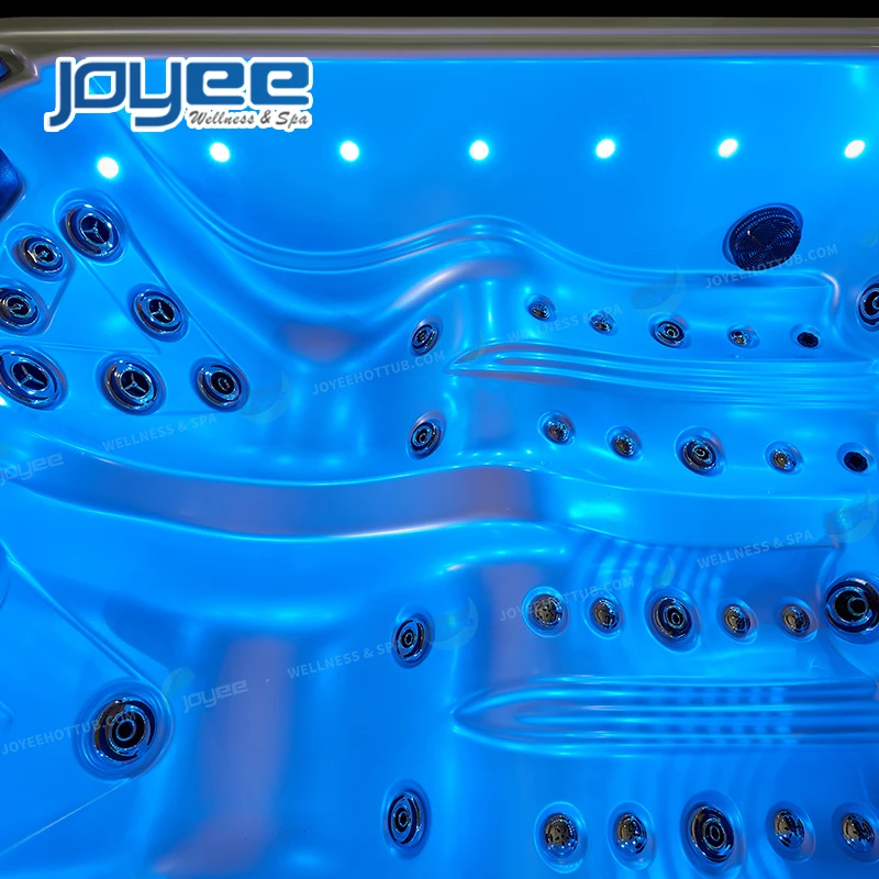 JOYEE 2 People Manufacture Acrylic Whirlpool Outdoor Spa Small Hot tub massage jacuzzi function spa tub
