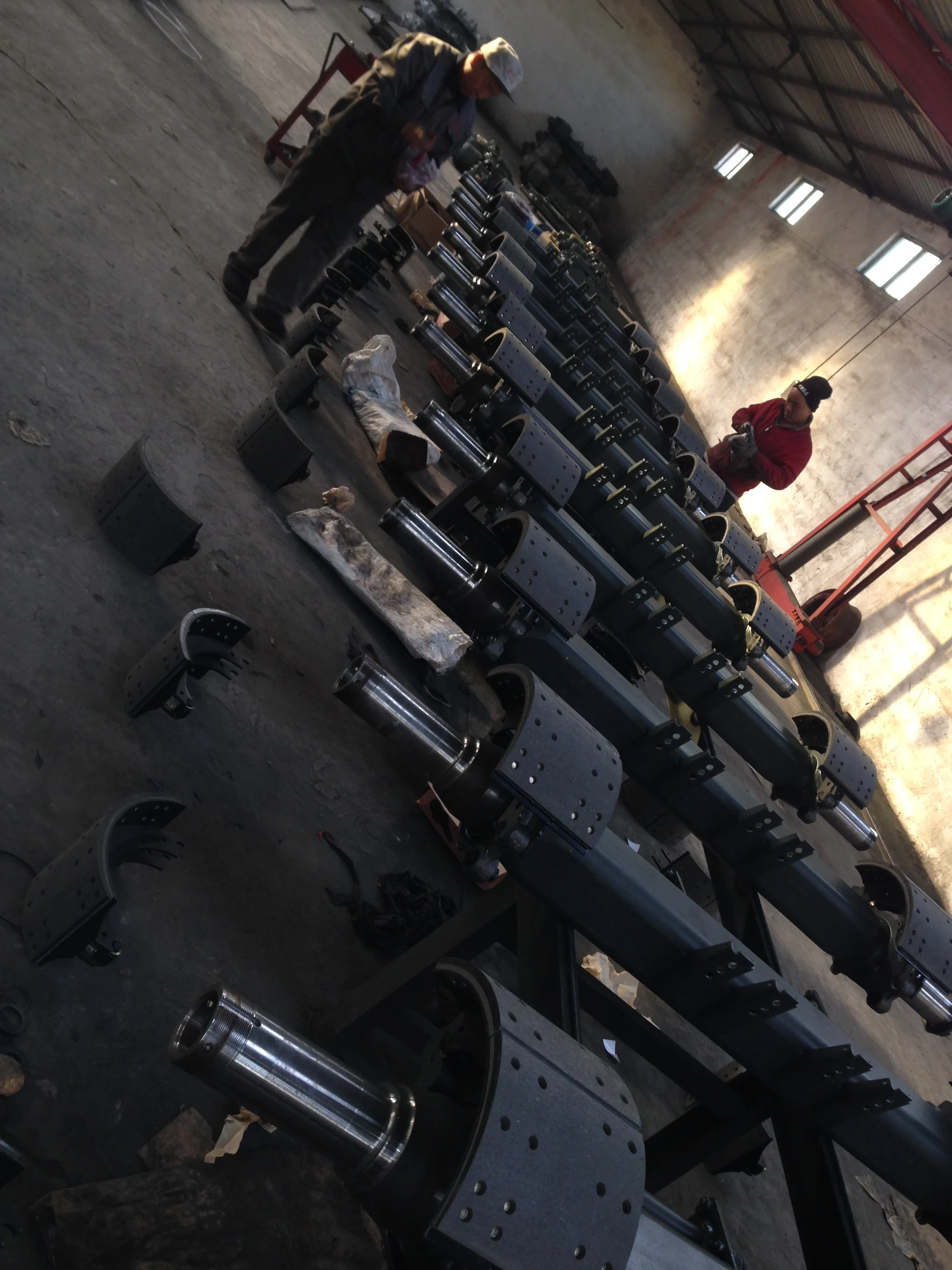 LUEN American Type Trailer Axle 13T  with Bearing 518445/10