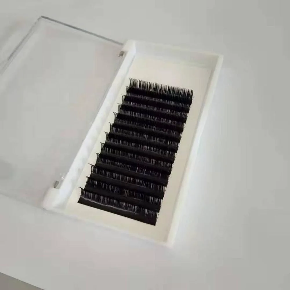 Factory Directly Provide eyelash tray suppliers individual natural ellipse soft volume eyelash extensions