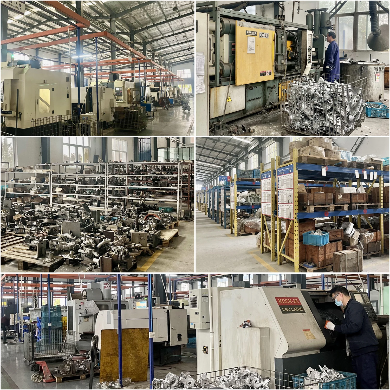 Manufacturer Custom Metal Brass Zinc Die Casting Mould Parts Anodizing Aluminum Die Casting