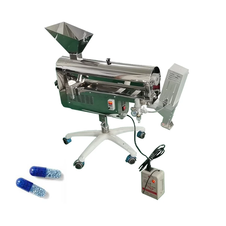 Automatic capsule sorting and polishing machine capsule polishing machine