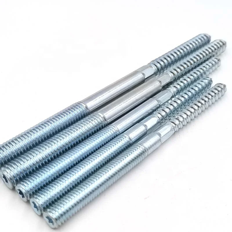 Double Ended Thread  Wood Furniture Fixing Dowel Screw