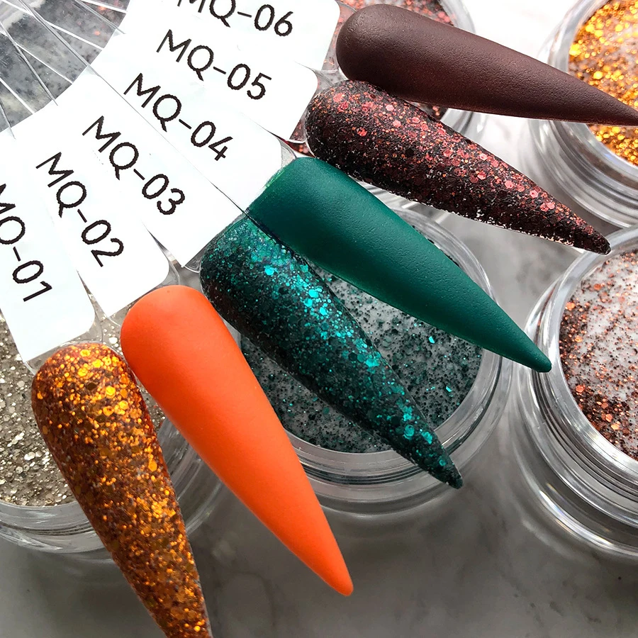 Fast Dry Ema Liquid Nail Supplies Salon Wholesale 3 In 1 KG Dipping Powder Set Sequins Glitter Mirror Clear Cover Acrylic Powder