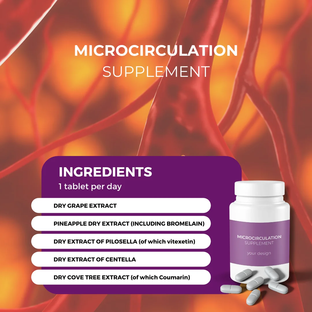 High Quality Professional Microcircle Food Supplement 30 Tablets Microcirculation Booster For Home Use