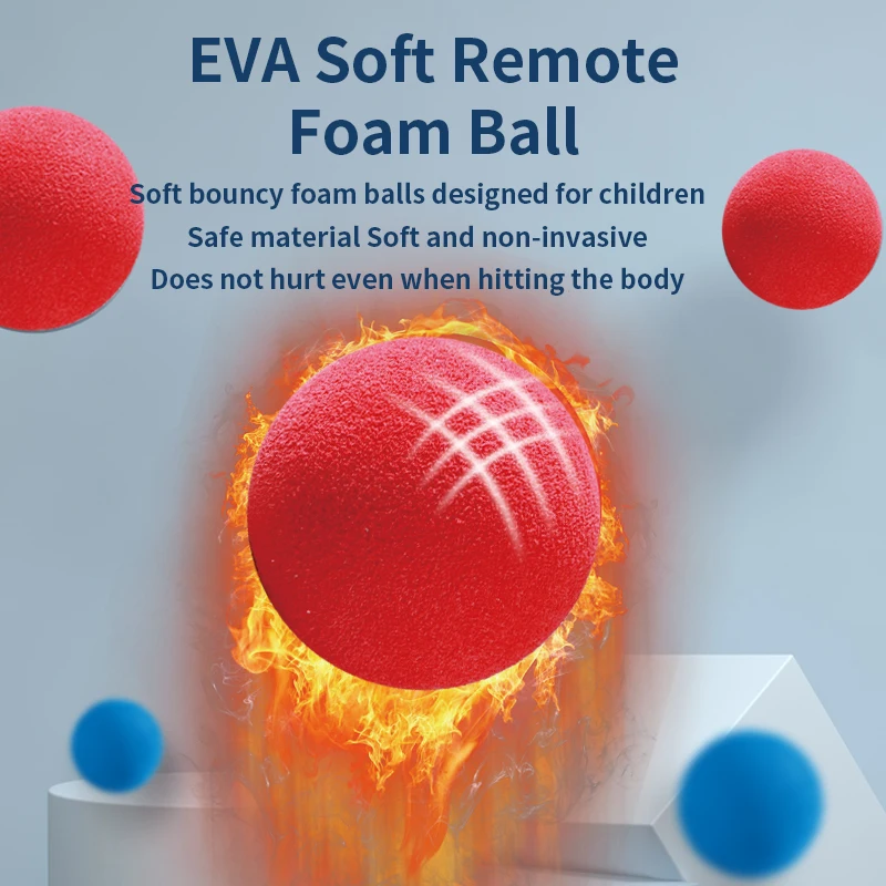 Foam Bullet Toy Gun for Two People Kids Shooting Game With Target Children Soft Bullet Shooting Competition Fun