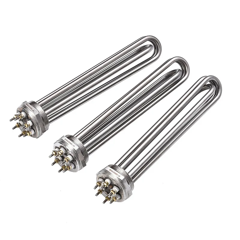 220v 6 kw stainless steel industrial water immersion heater tubular heater electric