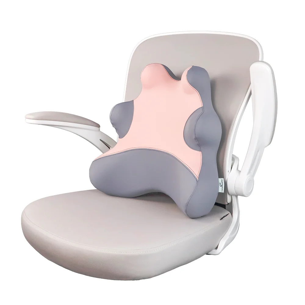 Amazon Hot sale MANUFACTURER foam lumbar support back cushion pillow for office chair patent memory foam lumbar support cushion