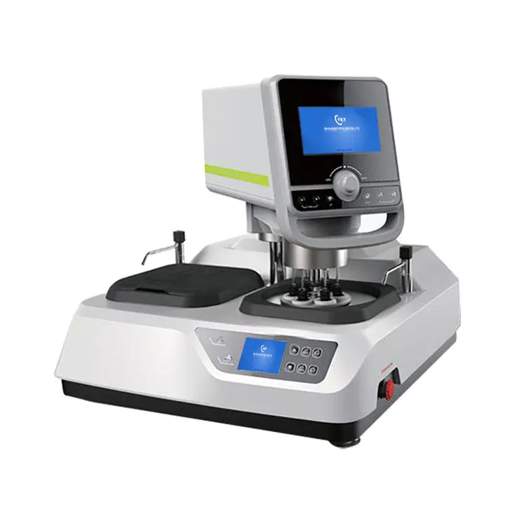 Polishing and lapping machines for preparing metallographic samples