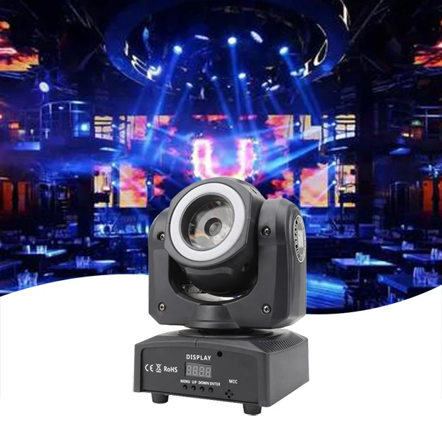 DMX  DJ  Lighting  60W LED Moving Head Beam Light  DJ show concert stage  lighting equipment