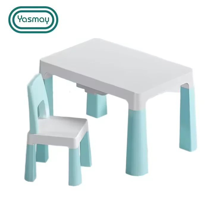 Multi Activity Pp Plastic Children Table Chair Kids Reading Home Study Table Chair Used In Kindergarten