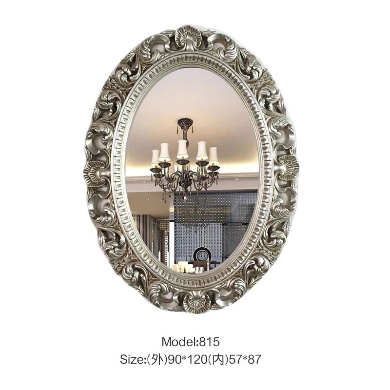 Gold Retro Classic Style Wall Mirror Home Decor French Antique Gold Baroque Vintage Mirror