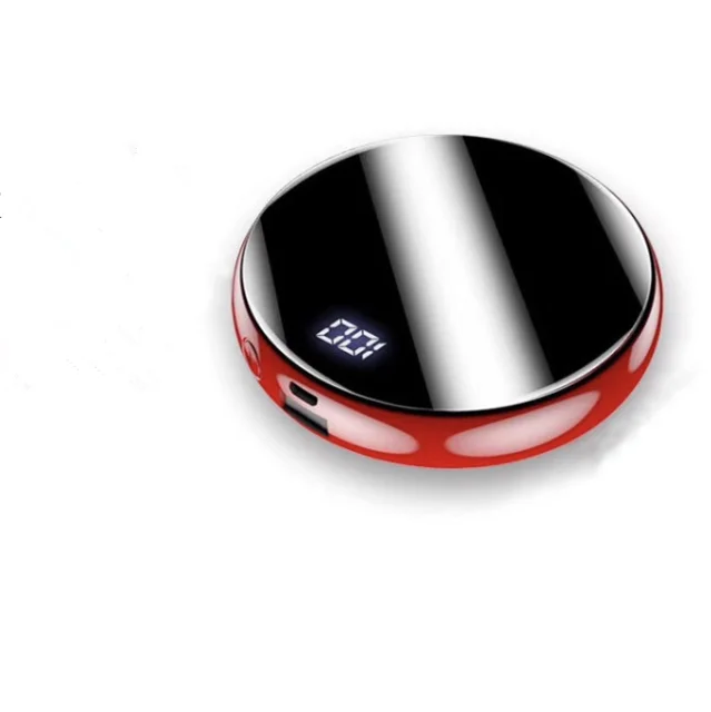 YM186  fast charge powerbank 20000mah portable mini power bank 20000 mah   LED display circle power bank 20000mah