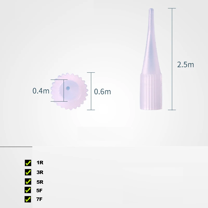 
Wholesale Eyebrow Tattoo Needle Tips Disposable Permanent Makeup Tattoo Machine Traditional Needle Tips 