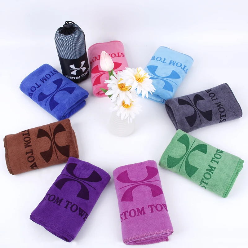 Toallas De Microfibra Cabello Custom Design Microfibres Absorbent Bath Towel Set Microfiber Barber Shop Towel For Hair Salon