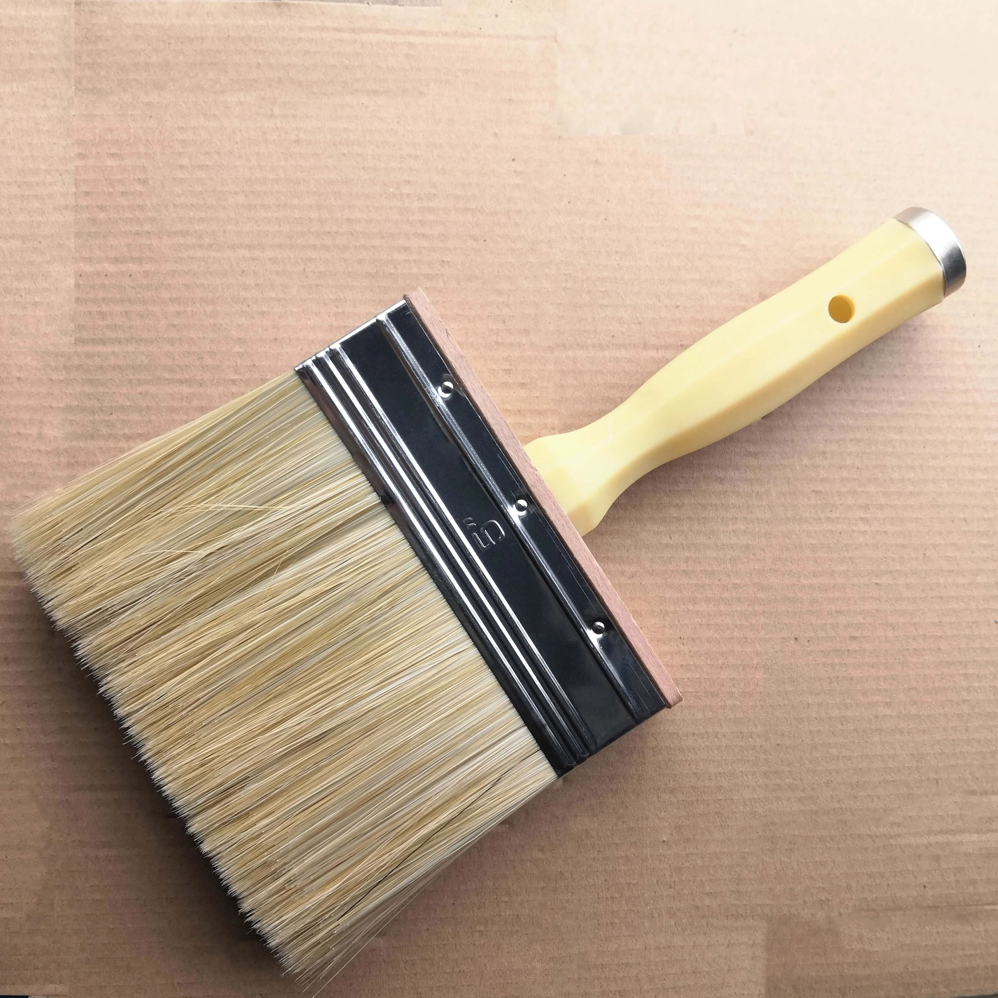 High quality Spot supply 5 inch Wholesale plastic handle wall paint brush