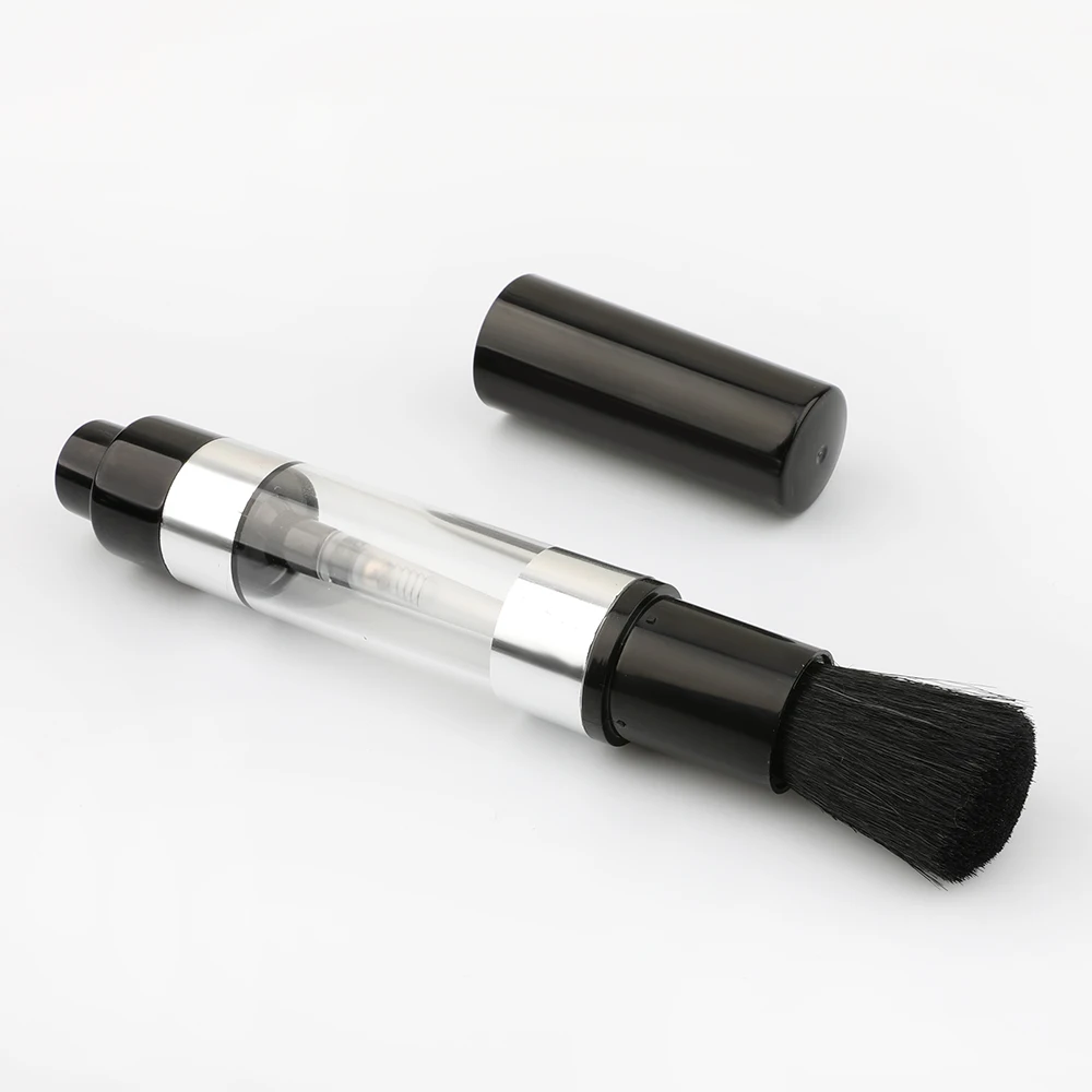 Hot Sell OEM Body Dispensing Refillable Powder Brush Custom Hair with Private Label