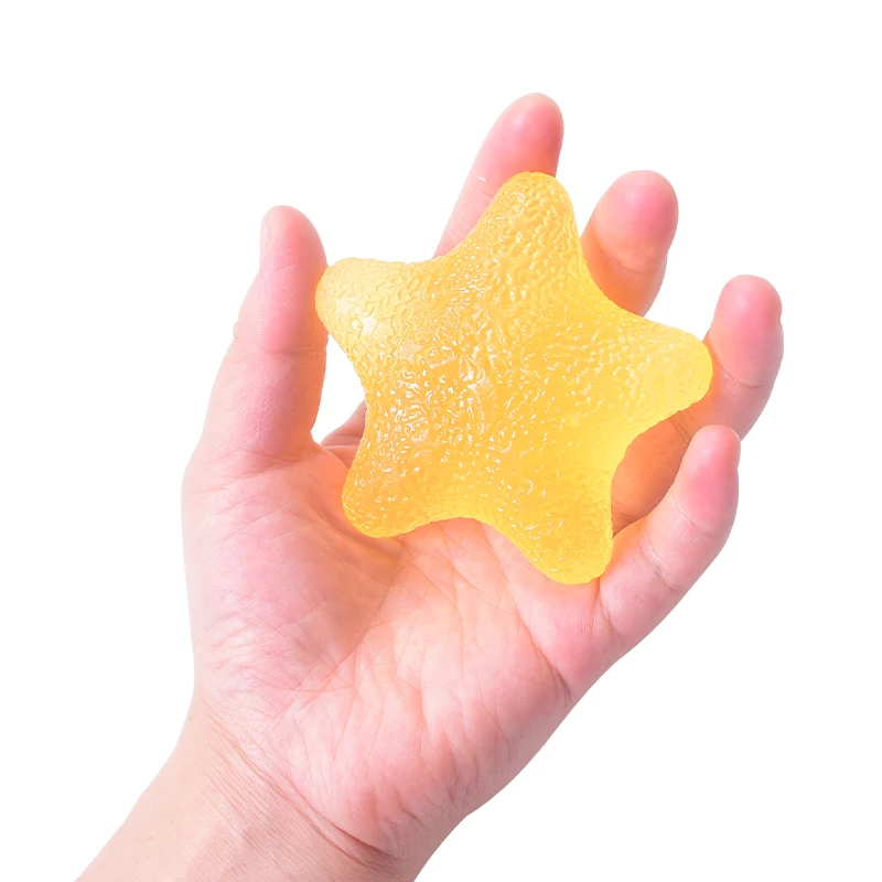 
TPR material Pentagram Hand Therapy Exercise Grip Ball 