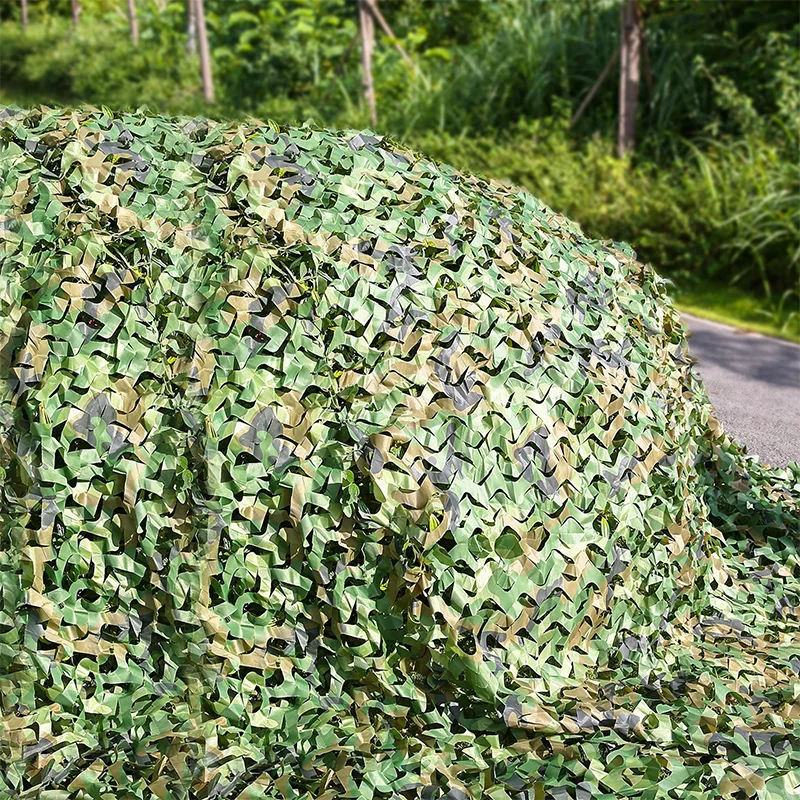 CS Live 12m*16m Green color Anti-Radar Anti-Ultraviolet Camouflage net For Base/Camp/Battlefield