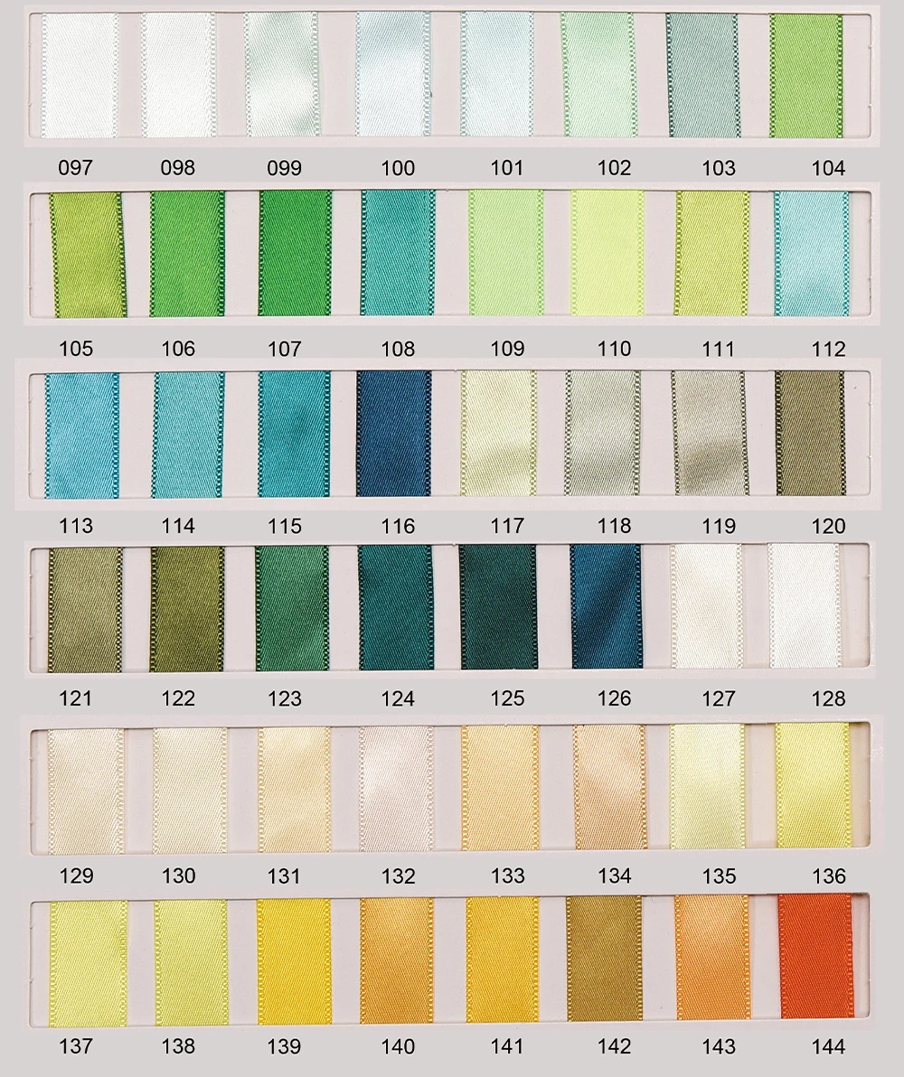 Free Sample Factory Custom Trimming Ribbons Cut To Length Die-cut Edge Satin Ribbon For bouquet decoration Bow