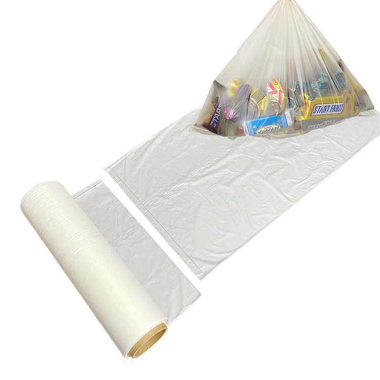 Biodegradable Flat Roll Vegetable Shopping Bag Micro Perforated Compostable Vegetable Produce Bags On Roll