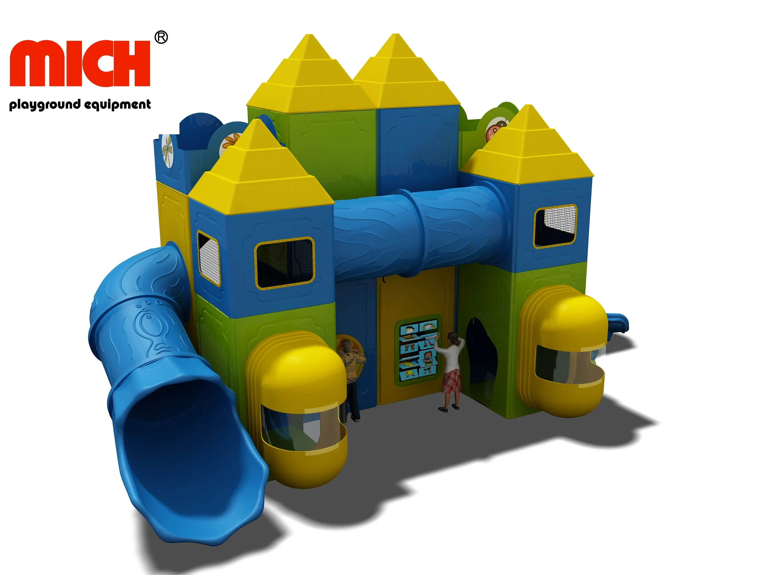 Mich Funny Indoor Kids Amusement Playground with Slide 2301B
